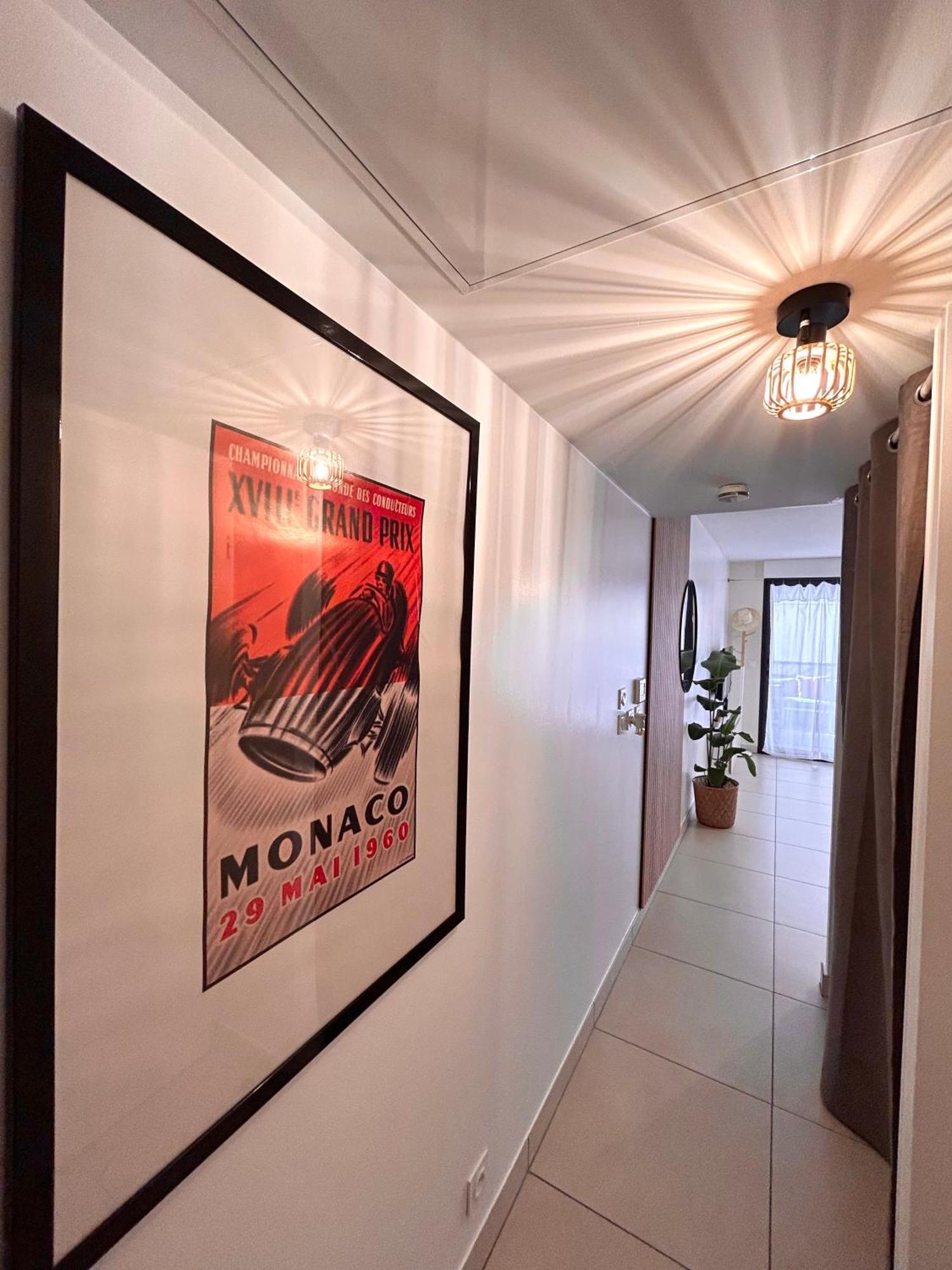 Studio Neuf - Portes De Monaco - Confort - Wifi - Clim Eksteriør billede