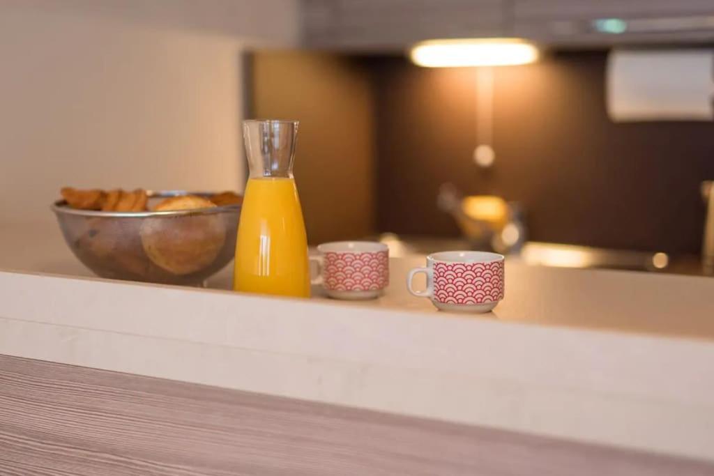 Studio Neuf - Portes De Monaco - Confort - Wifi - Clim Eksteriør billede