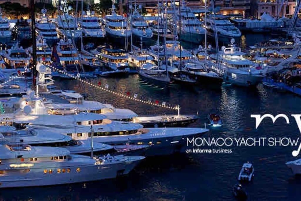Studio Neuf - Portes De Monaco - Confort - Wifi - Clim Eksteriør billede